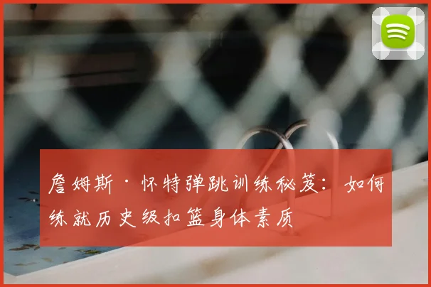 詹姆斯·怀特弹跳训练秘笈：如何练就历史级扣篮身体素质