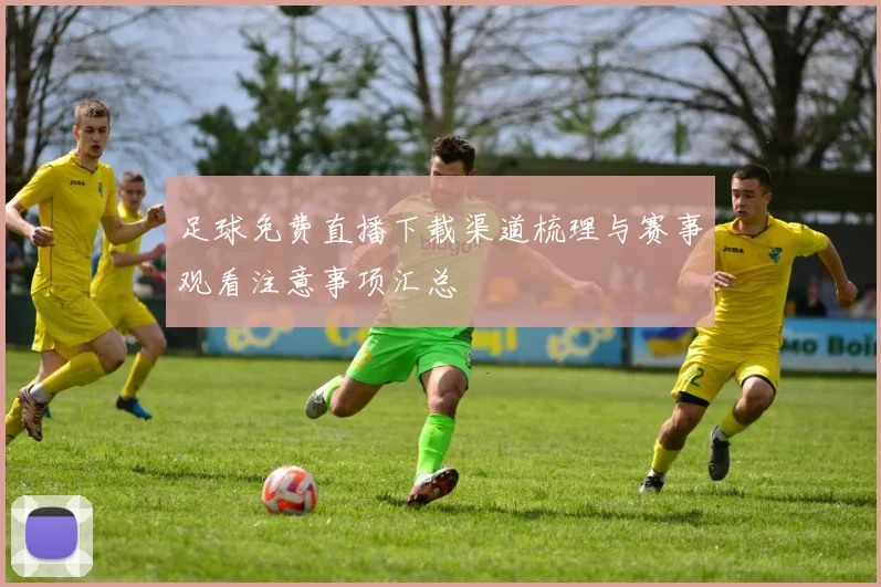 足球免费直播下载渠道梳理与赛事观看注意事项汇总